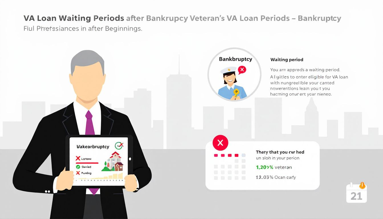 VA loan waiting periods after bankruptcy.