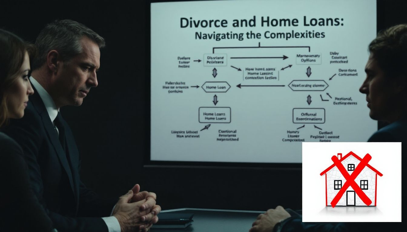 Consulting with a VA loan expert for guidance during divorce and home loan decisions.